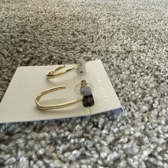 NWT Kendra Scott Open Small Hoop Earrings - Picture 2 of 2